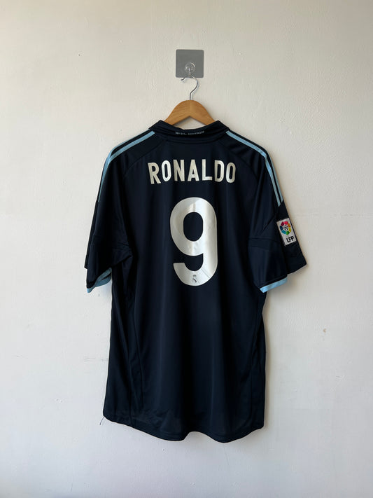 Real Madrid 2009-10 Away Shirt Ronaldo #9 (XL)