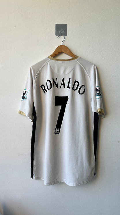 Manchester United 2006-08 Away Shirt Ronaldo #7 (XL)