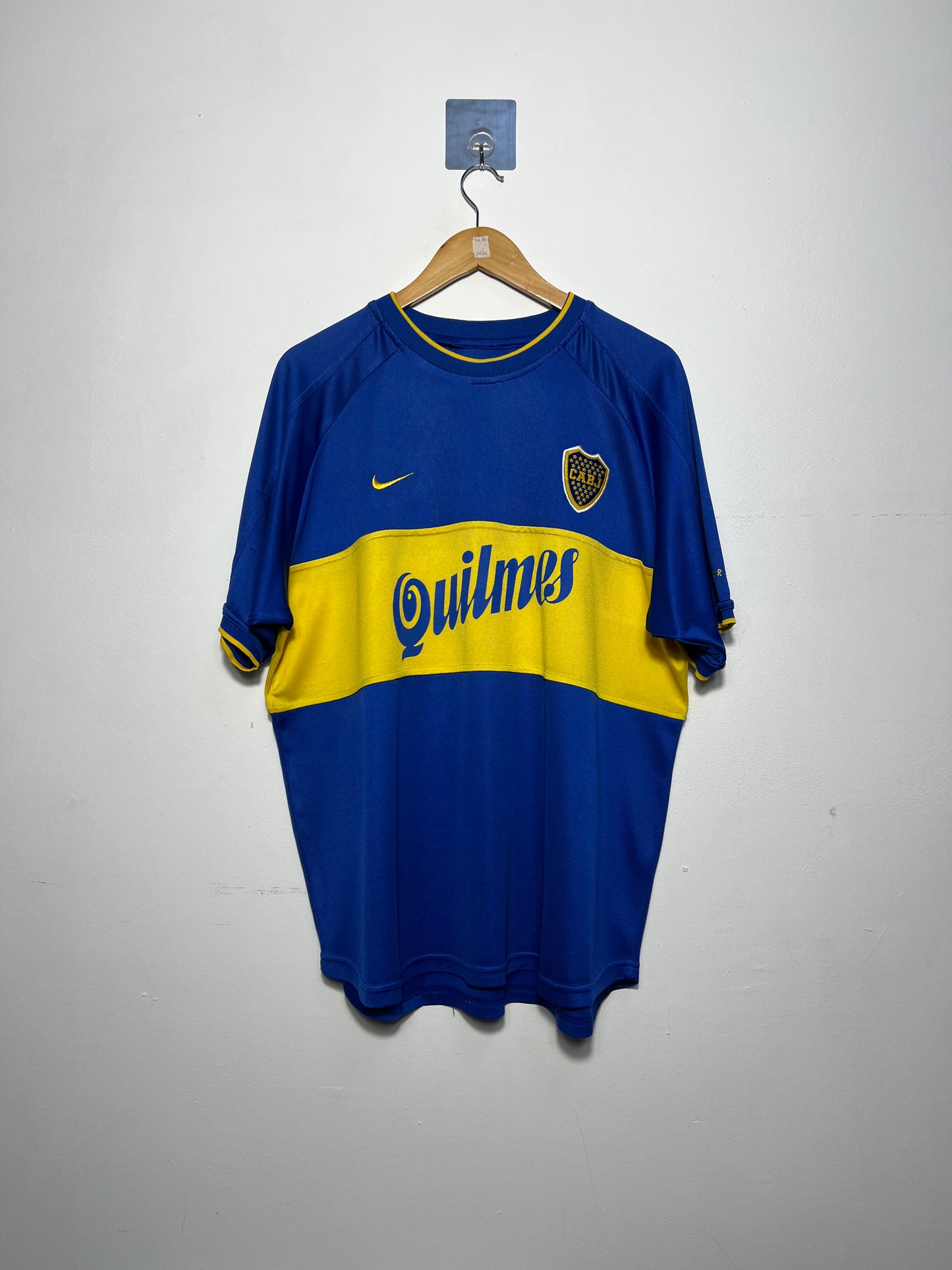 (XL) Boca Juniors 2000-01 Home Shirt Roman Riquelme #10