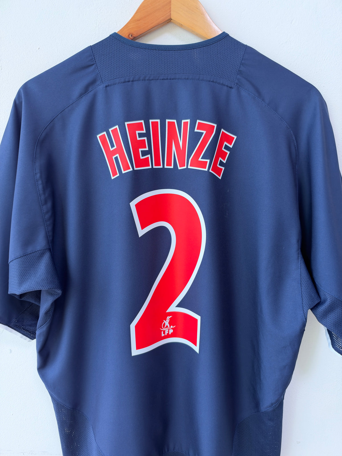 (L) PSG 2003-04 Home Shirt Heinze #2