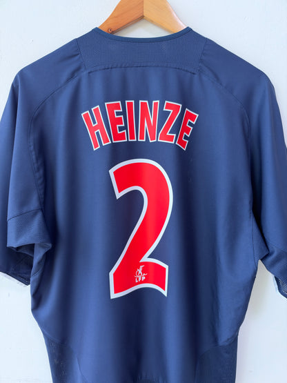 (L) PSG 2003-04 Home Shirt Heinze #2
