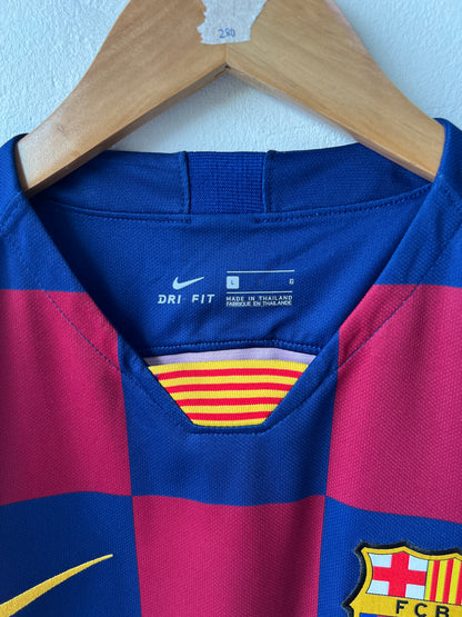 (L) Barcelona 2019-20 Home Shirt Messi #10