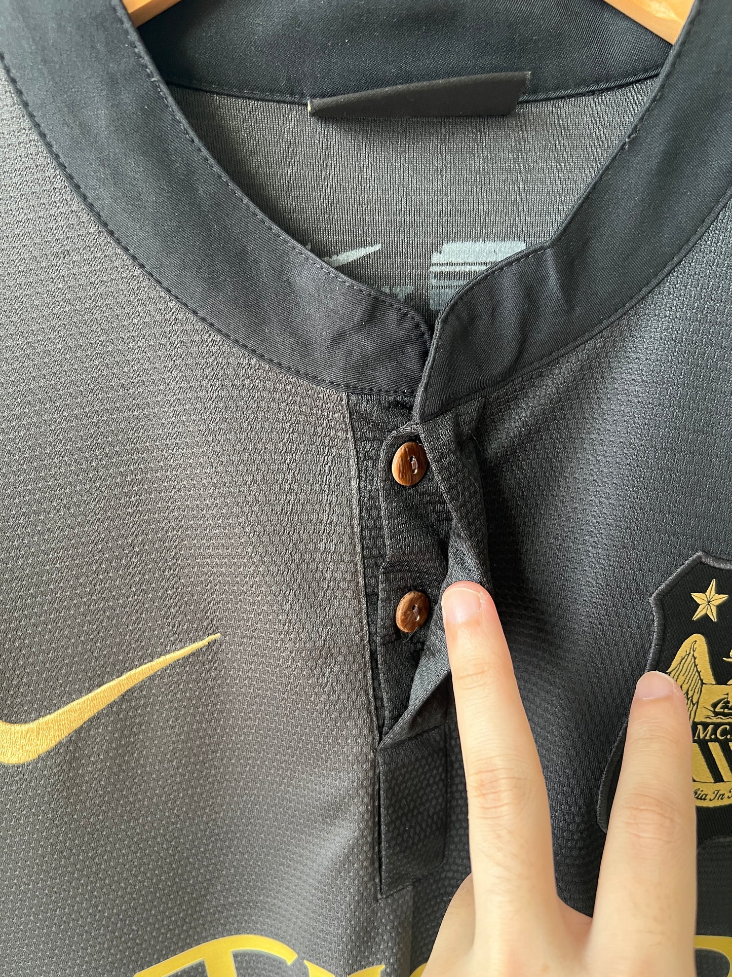 (L) Manchester City 2013-14 Away Shirt Kun Aguero #16