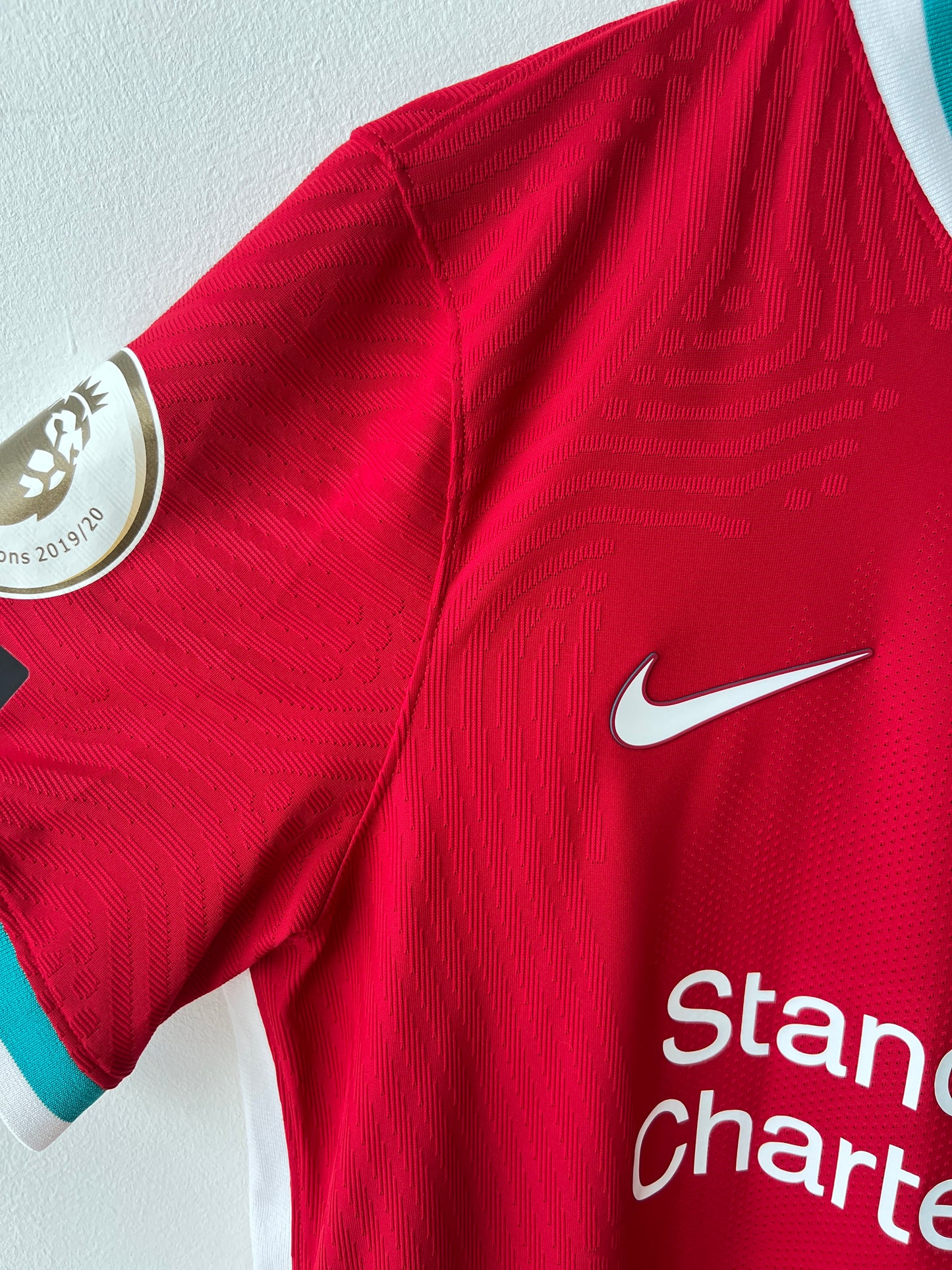 (L) Liverpool 2020-21 Home Player Version Shirt Diogo Jota #20