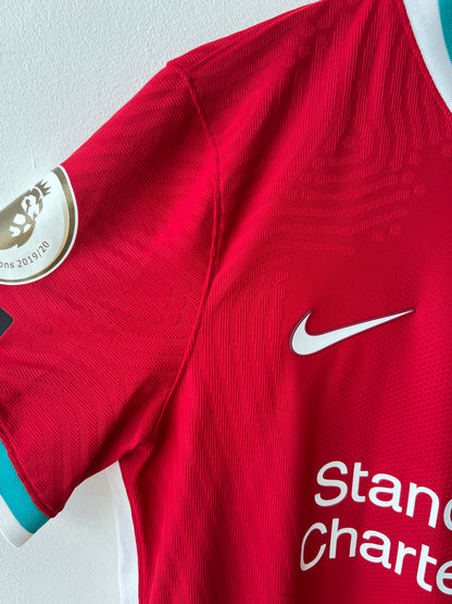 (L) Liverpool 2020-21 Home Player Version Shirt Diogo Jota #20