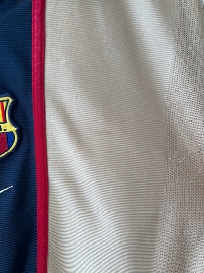 (L) Barcelona 2001-03 Away Shirt Kluivert #9