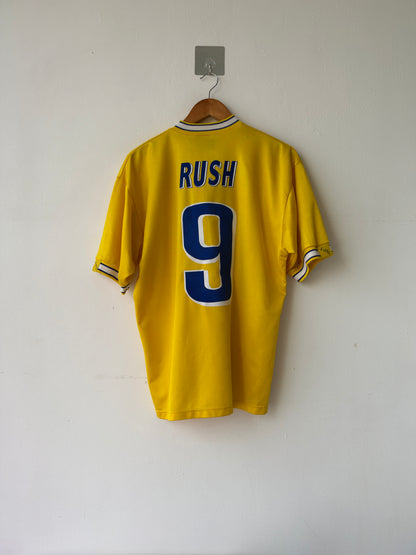 (M fits L) Leeds United 1998-99 Third Shirt Rush #9