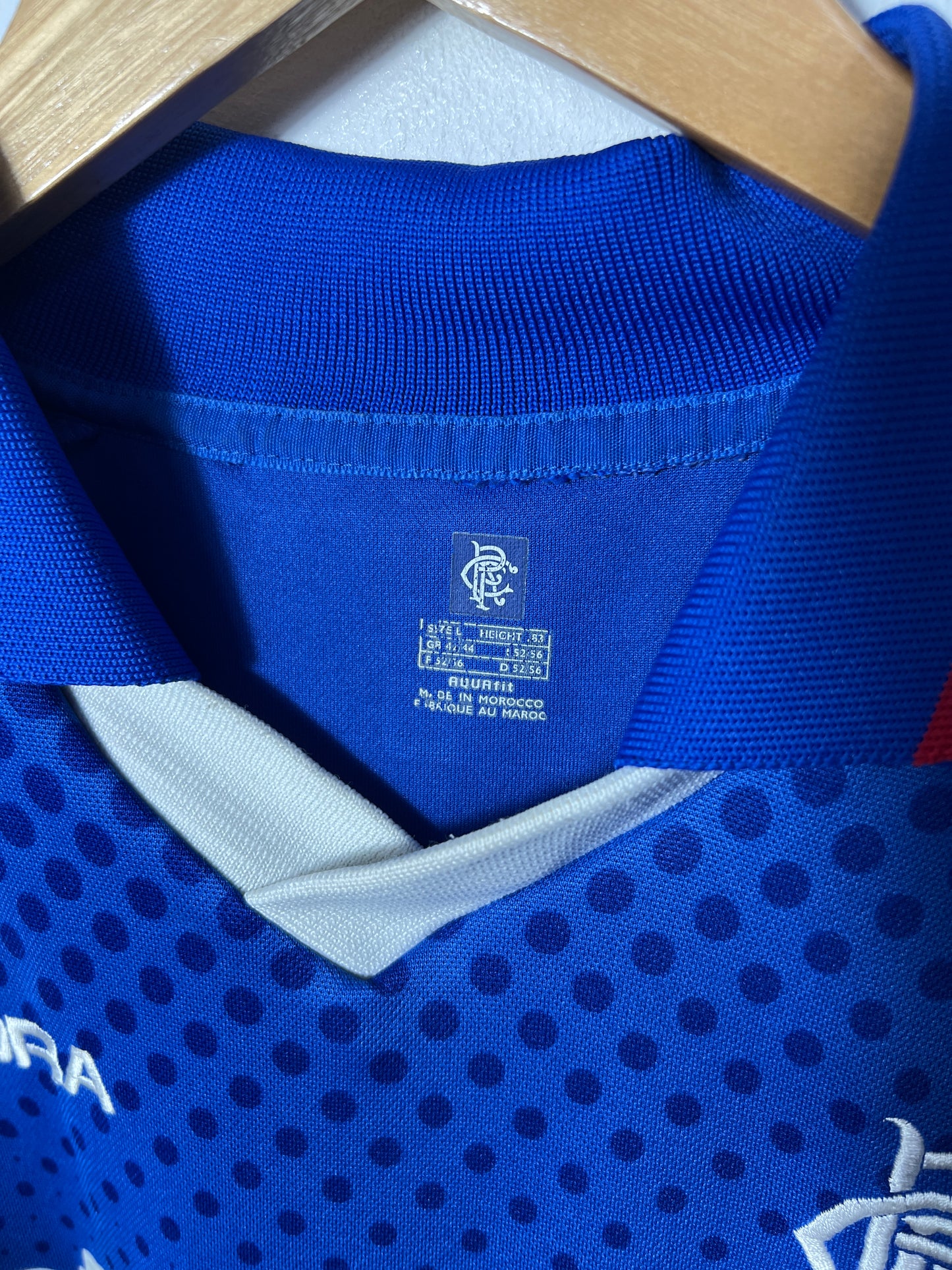 (L) Rangers 2002-03 Home Shirt Arteta #23