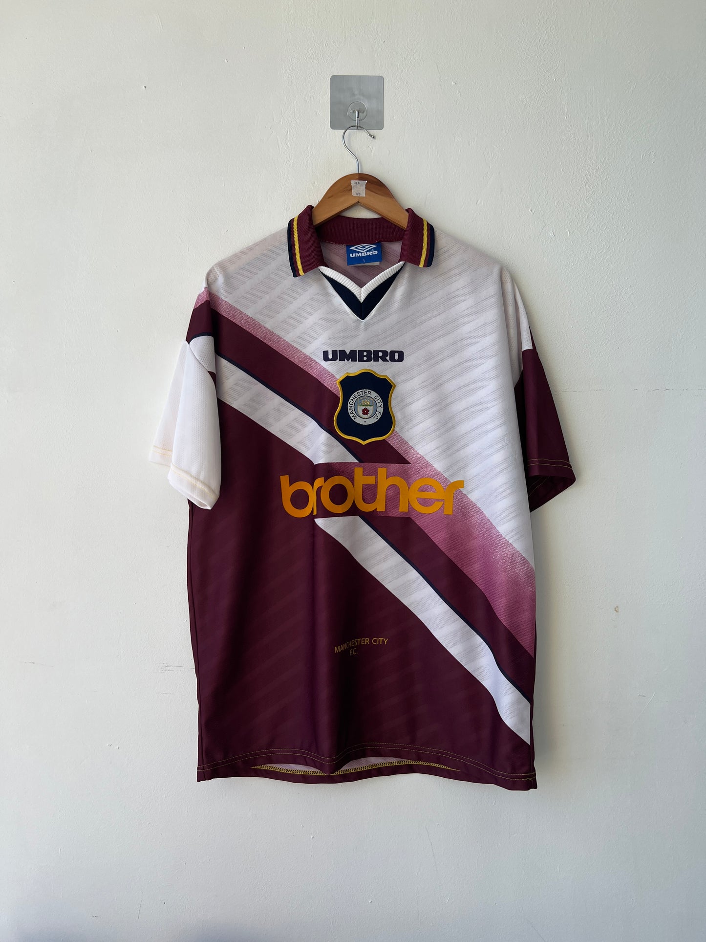 (L) Manchester City 1996-97 Away Shirt