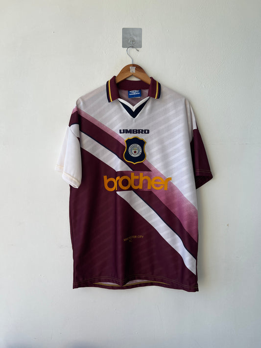 (L) Manchester City 1996-97 Away Shirt