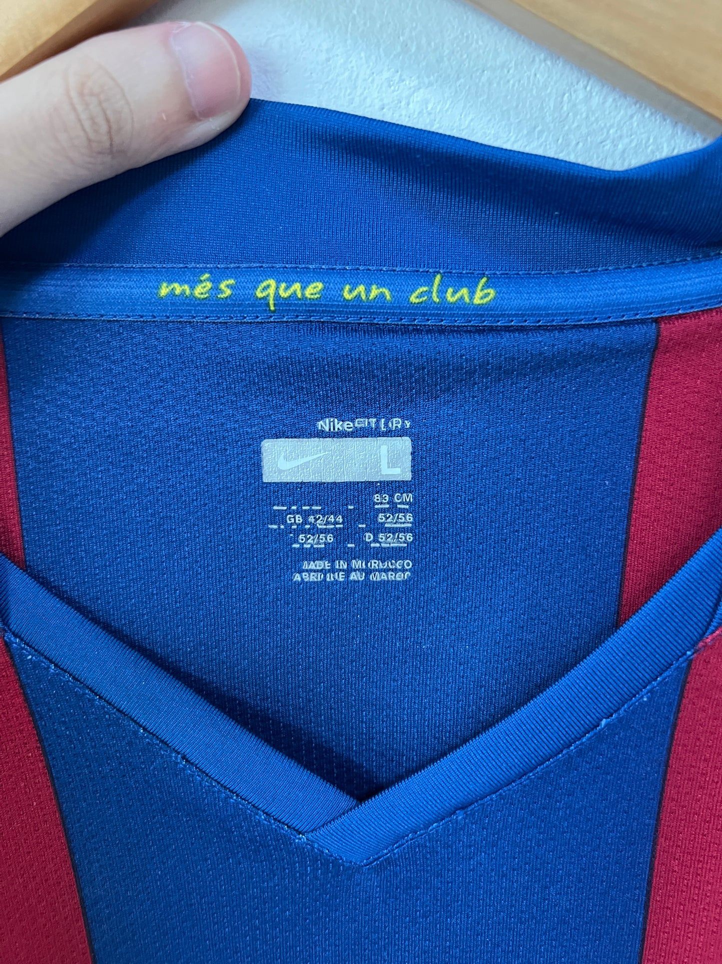 (L) Barcelona 2007-08 Home Shirt Messi #19