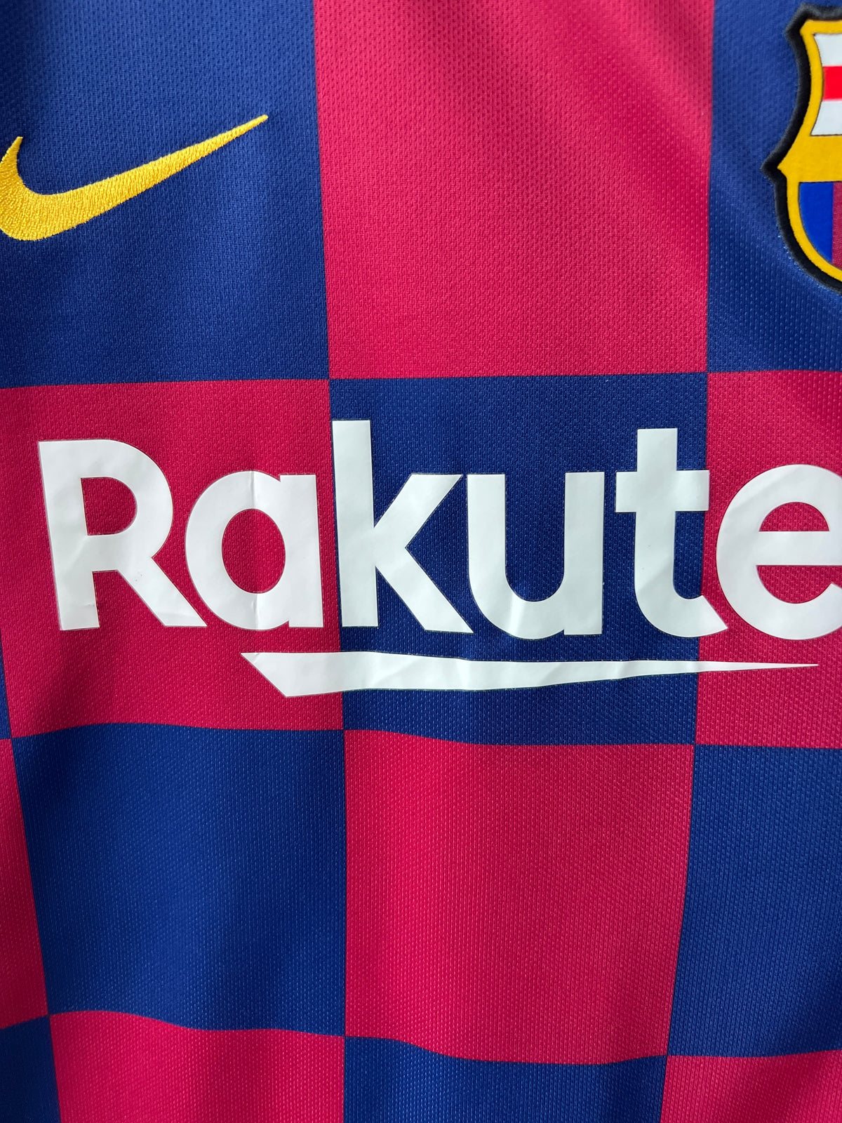 (L) Barcelona 2019-20 Home Shirt Messi #10
