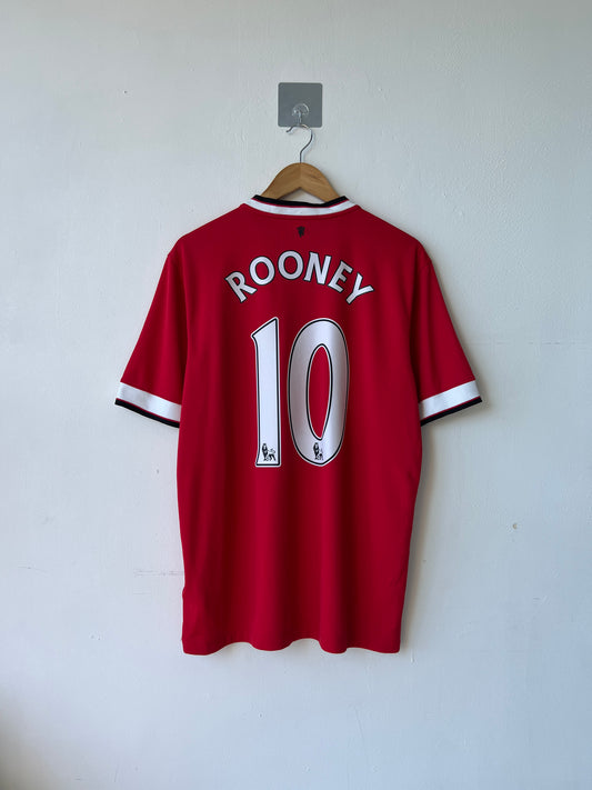 Manchester United 2014-15 Home Shirt Rooney #10 (L)