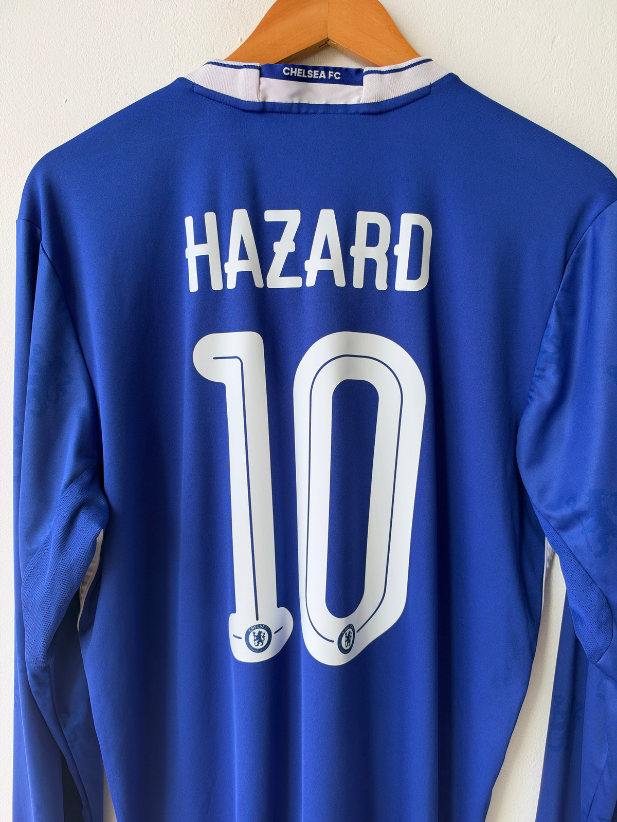 (L) Chelsea 2016-17 Home Long Sleeve Shirt Hazard #10