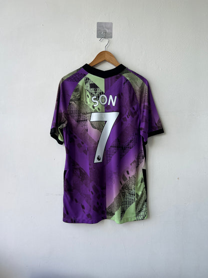 (L) Tottenham Spurs 2021-22 Third Shirt Son #7