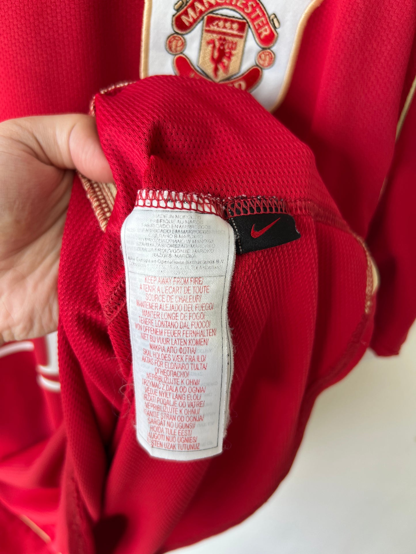 (L) Manchester United 2006-07 Home Shirt Ferdinand #5