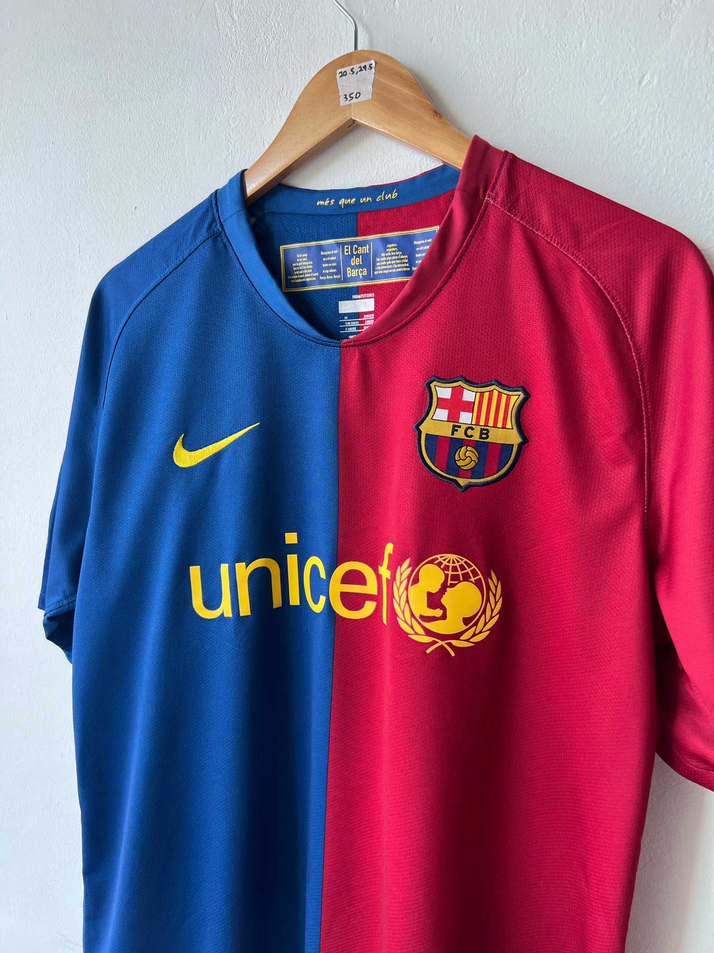 Barcelona 2008-09 Home Shirt Henry #14 (M)