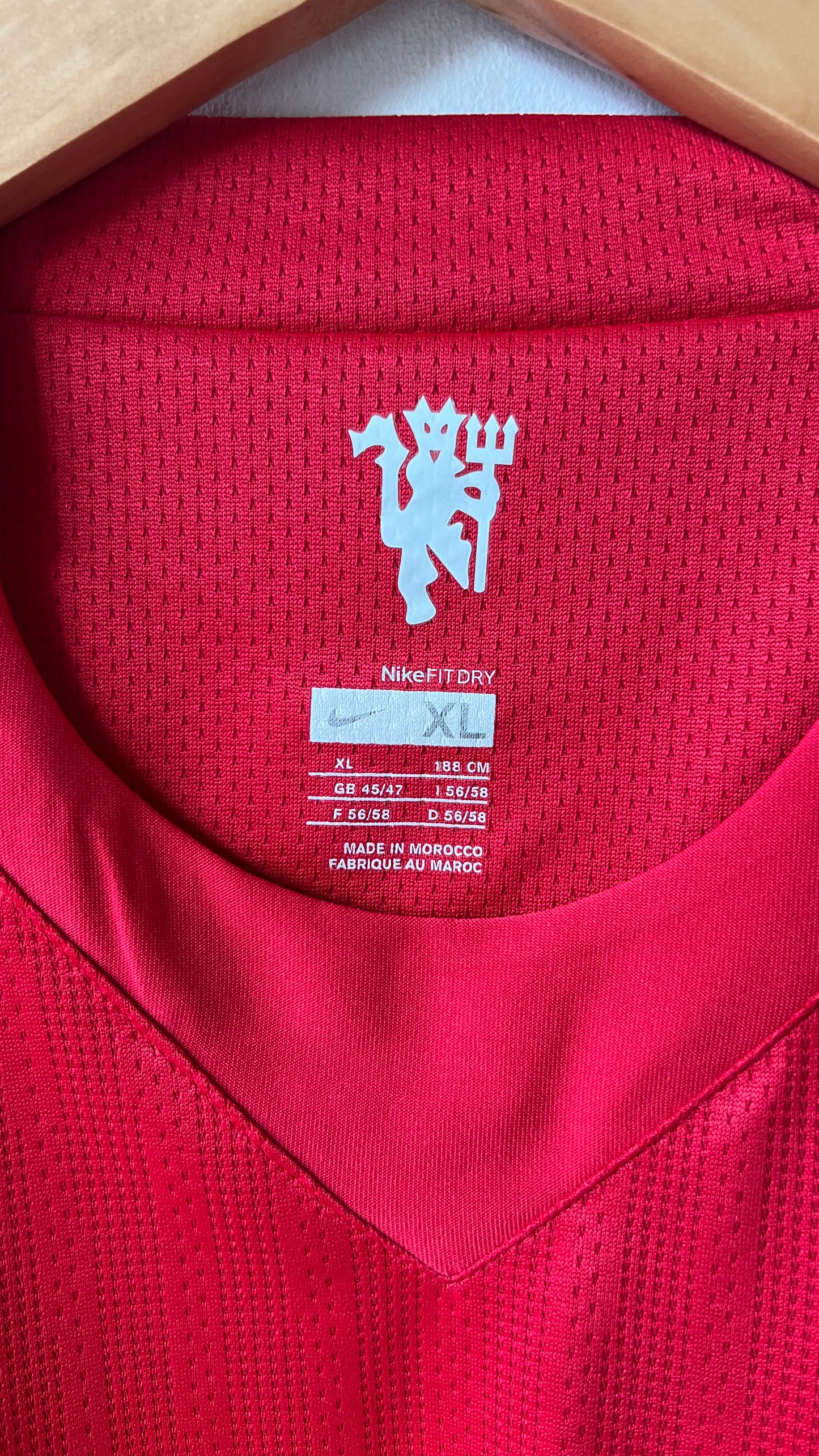 Manchester United 2007-09 Home Shirt Tevez #32 (XL)
