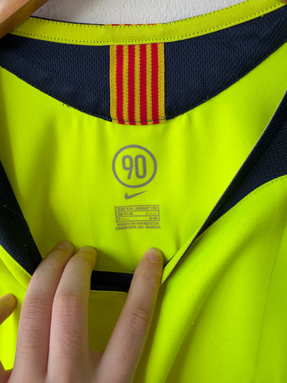 (XXL) Barcelona 2005-06 Away Shirt Ronaldinho #10