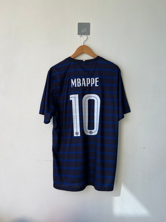 France 2020-22 Home Shirt Mbappe #10 (XL)