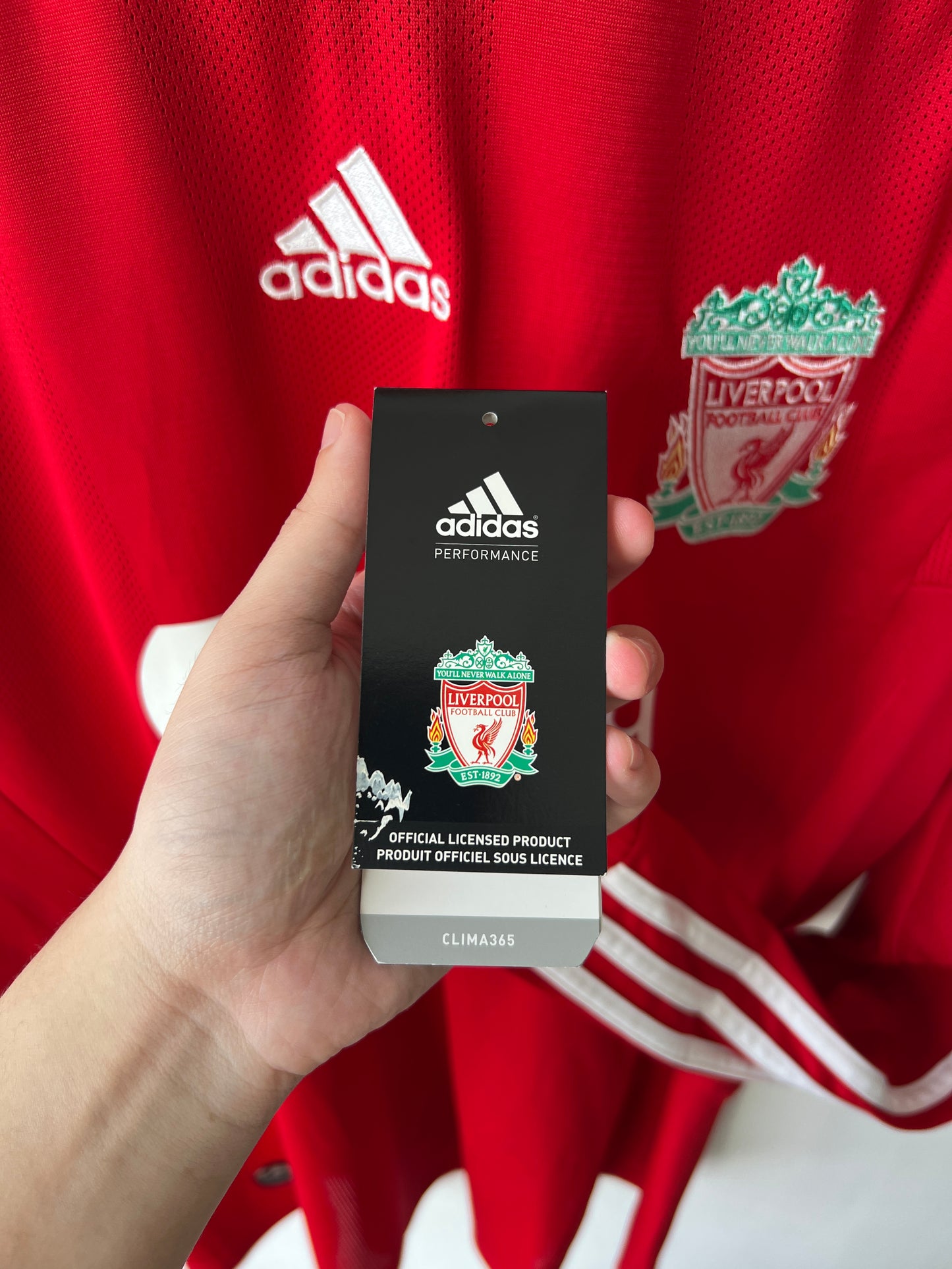 (L) Liverpool 2008-10 Home Long Sleeve Shirt Torres #9 (NEW)