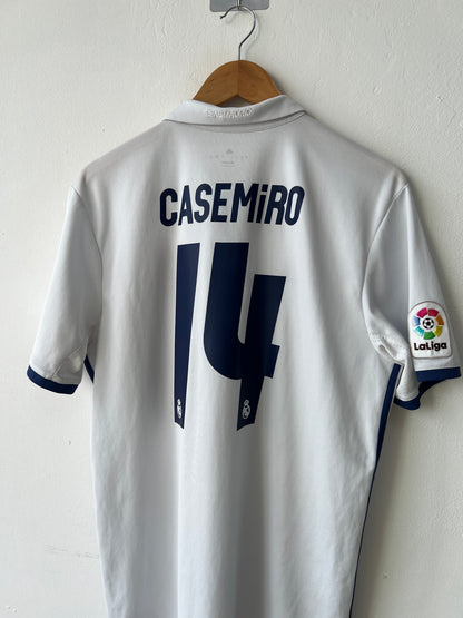 (L) Real Madrid 2016-17 Home Shirt Casemiro #14