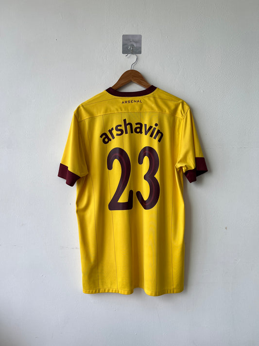 (L) Arsenal 2010-12 Away Shirt Arshavin #23