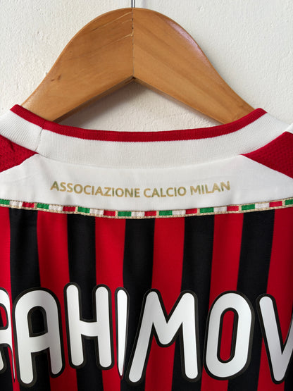 (M) AC Milan 2011-12 Home Shirt Ibrahimovic #11