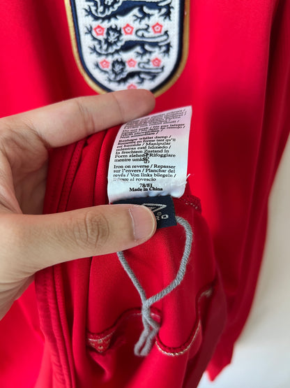 (L) England 2006-08 Away Long Sleeve Shirt Beckham #7