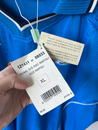 (XL) Napoli 2000-01 Home Shirt (NEW)