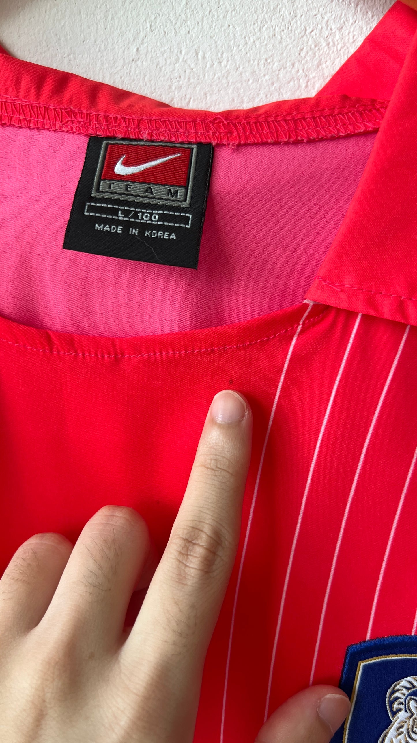 South Korea 2002 Home Shirt J S Park #21 (L)