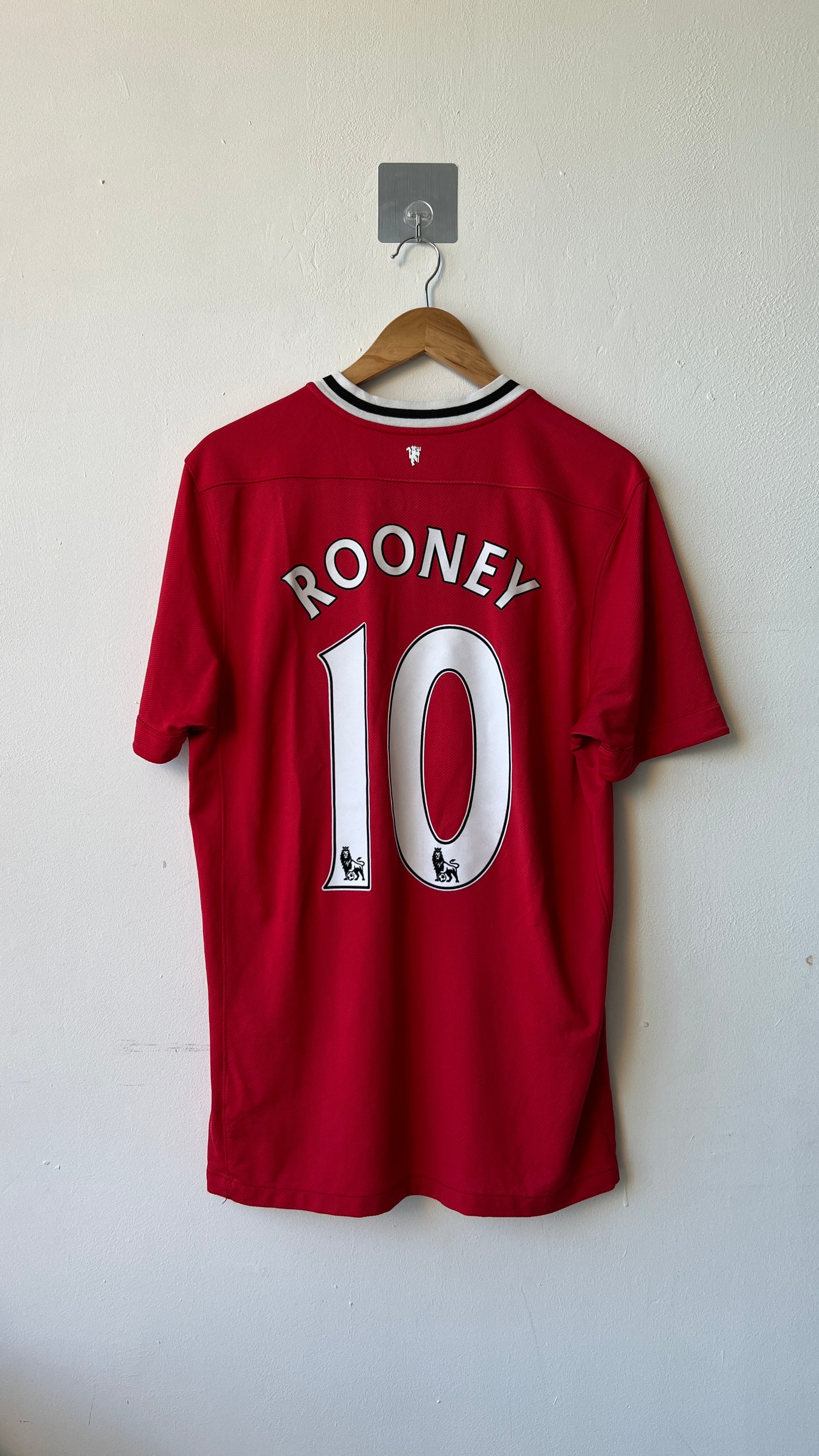 Manchester United 2011-12 Home Shirt Rooney #10 (L)