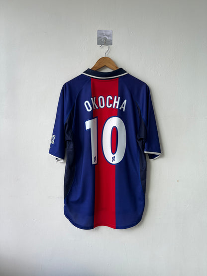 (L) PSG 2000-01 Home Shirt Okocha #10