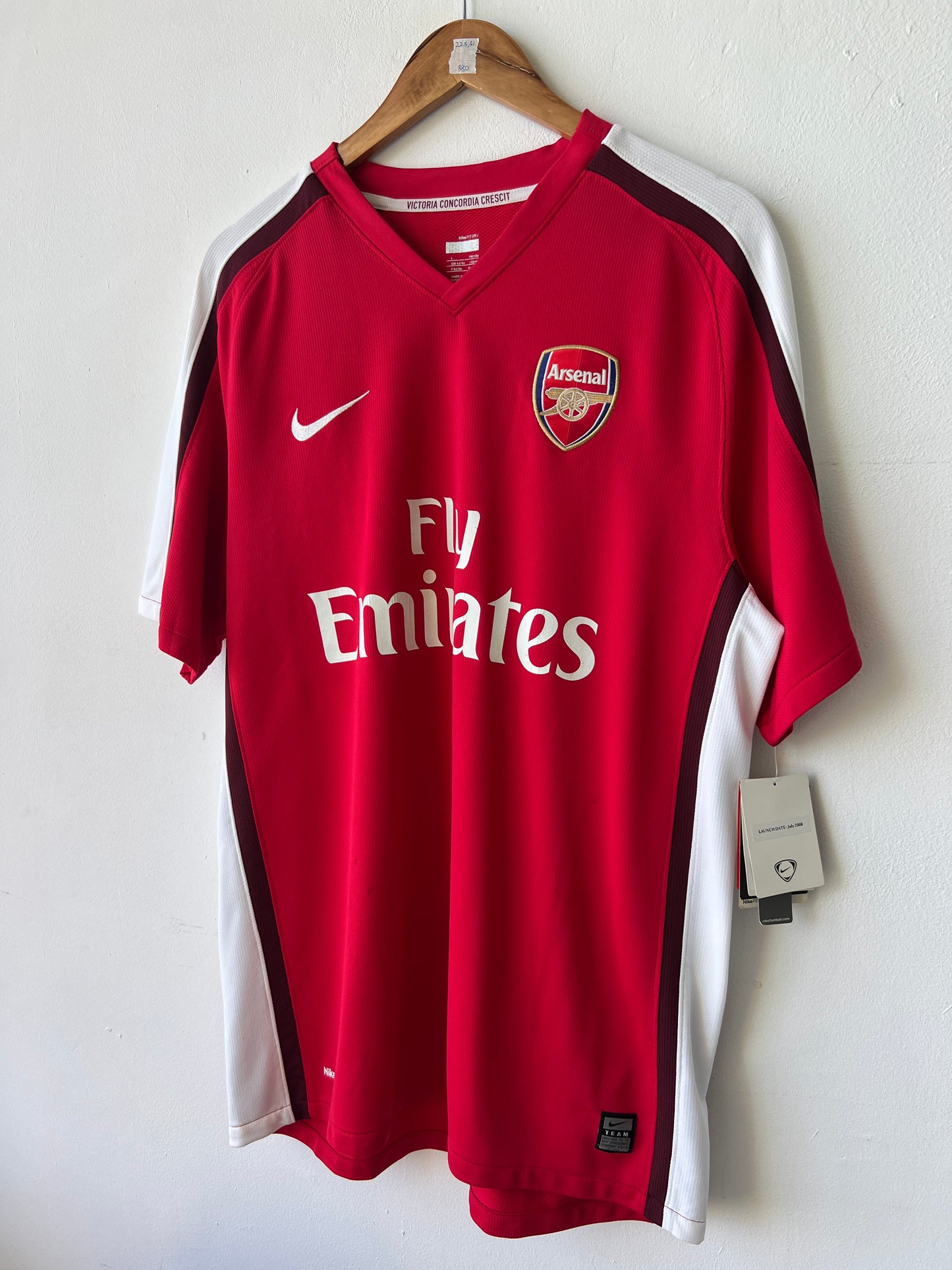 (L) Arsenal 2008-10 Home Shirt (NEW)