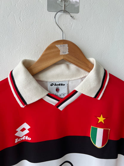 (M) AC Milan 1994-95 Away Long Sleeve Shirt Maldini #3