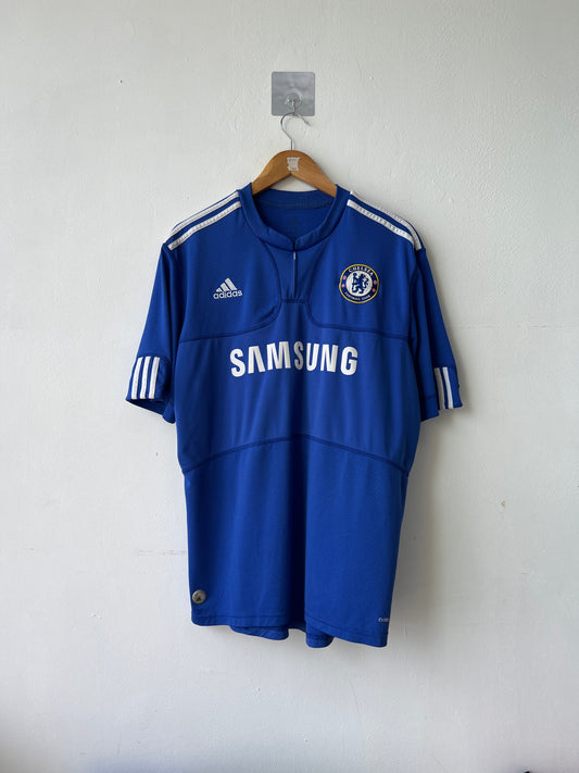(L) Chelsea 2009-10 Home Shirt Drogba #11