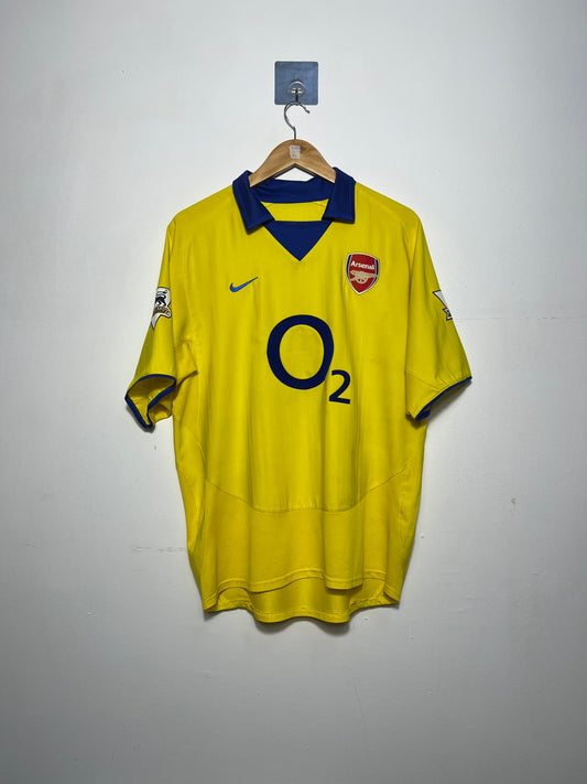 (M) Arsenal 2003-04 Away Shirt Henry #14