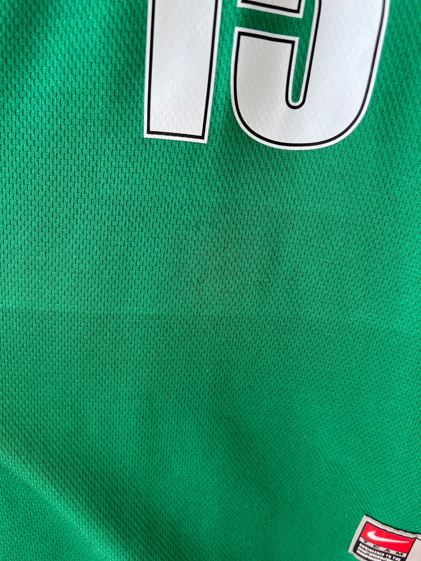 (L) Verdy Kawasaki 1999-00 Home Long Sleeve Shirt #15 (Possibly Youth Team)