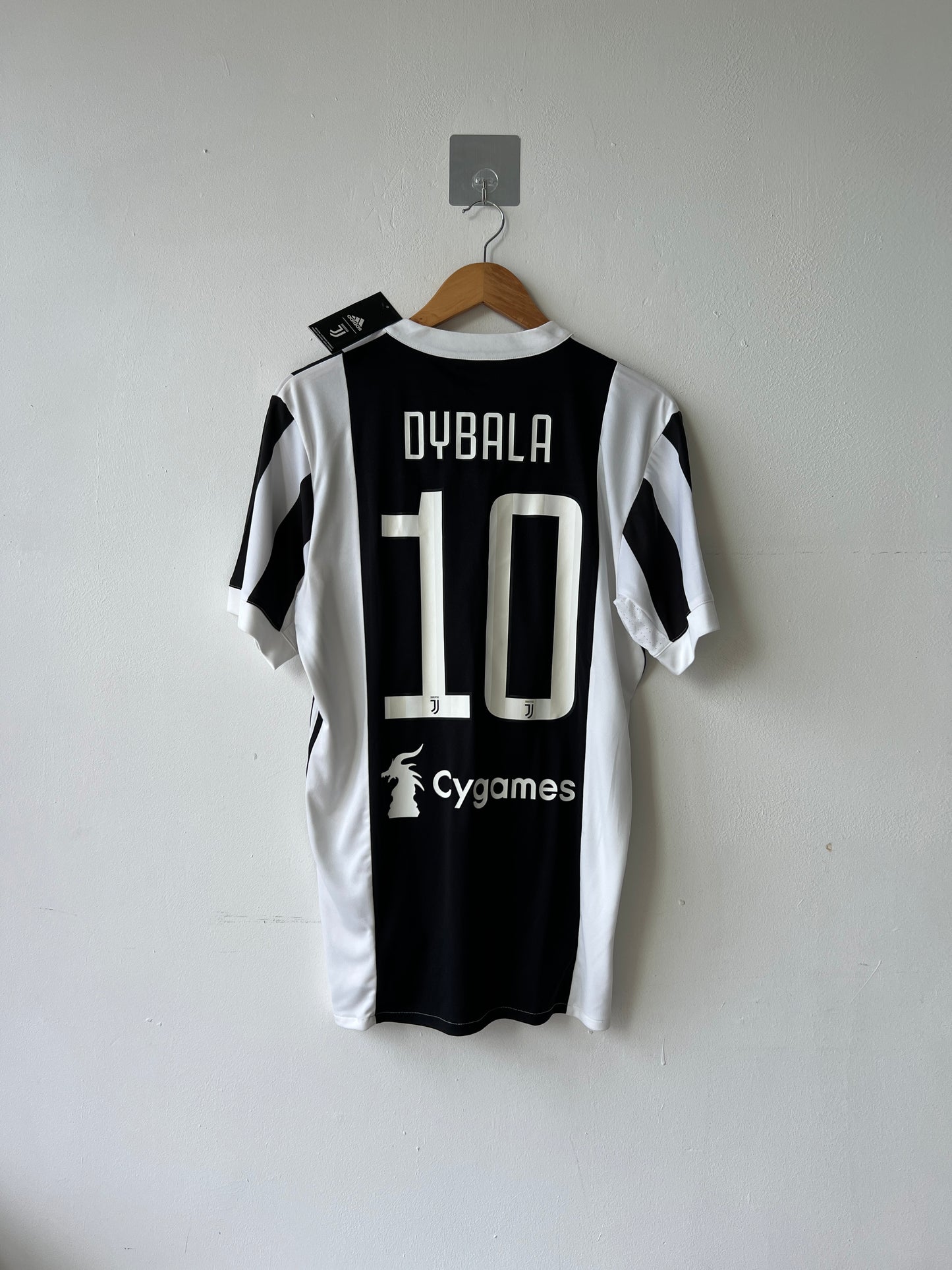 (M) Juventus 2017-18 Home Shirt Dybala #10 (NEW)
