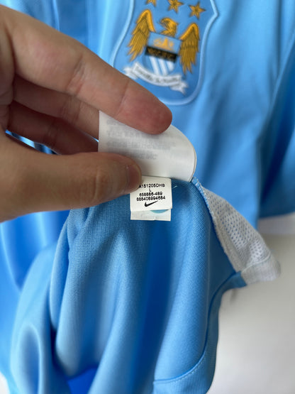 (L) Manchester City 2015-16 Home Shirt Kun Aguero #10 (NEW)