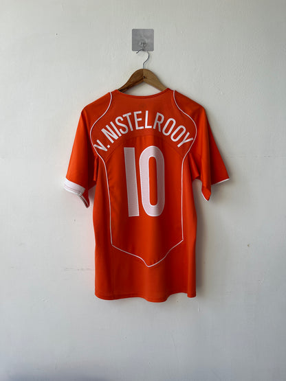 (M) Holland 2004-06 Home Shirt v. Nistelrooy #10