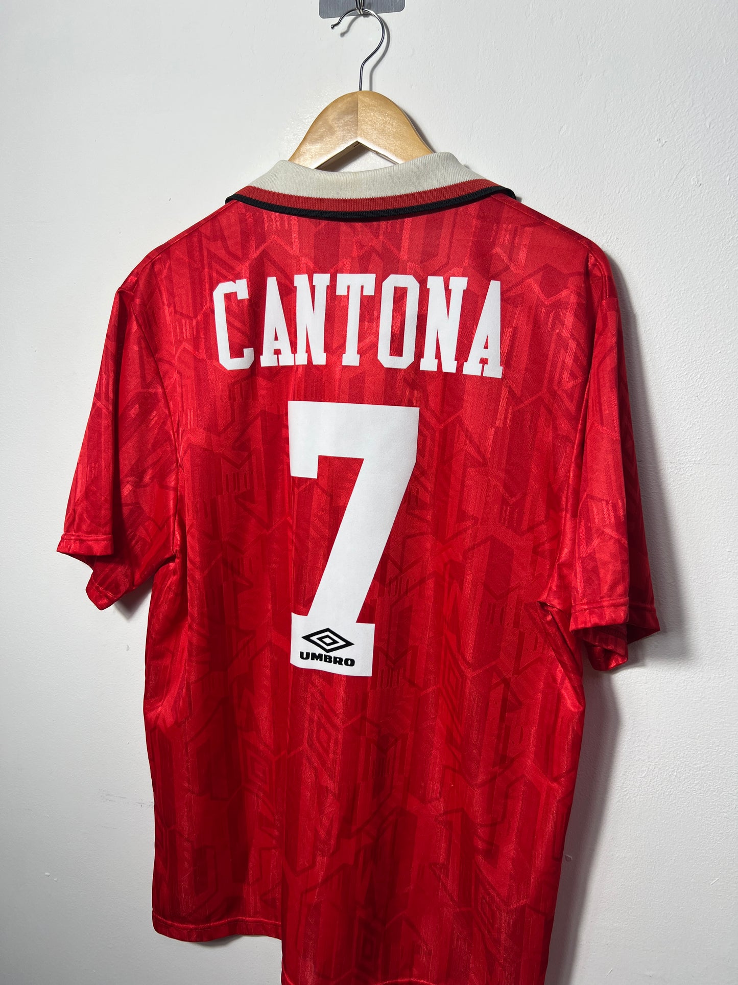 (L) Manchester United 1992-93 Home Shirt Cantona #7