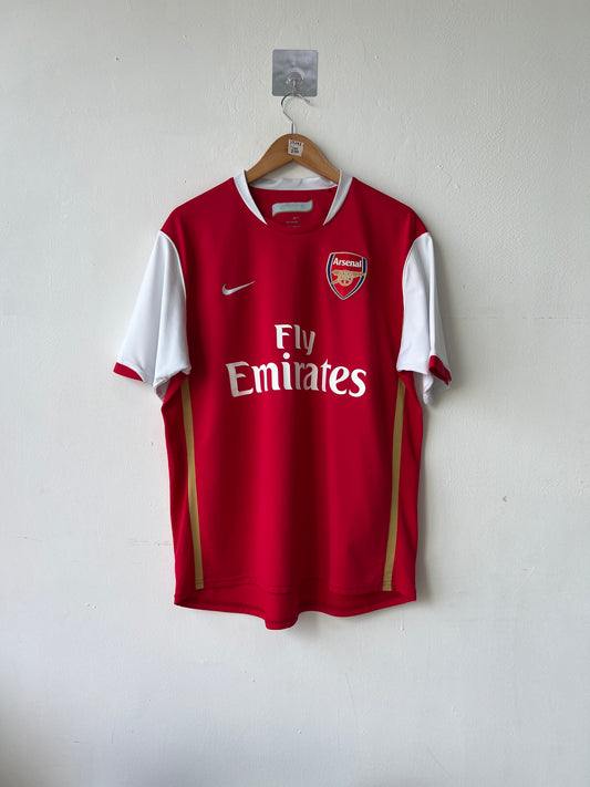 (L) Arsenal 2006-08 Home Shirt Fabregas #4