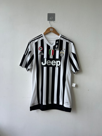 (L) Juventus 2015-16 Home Player Issue Shirt Dybala #21 (NEW)