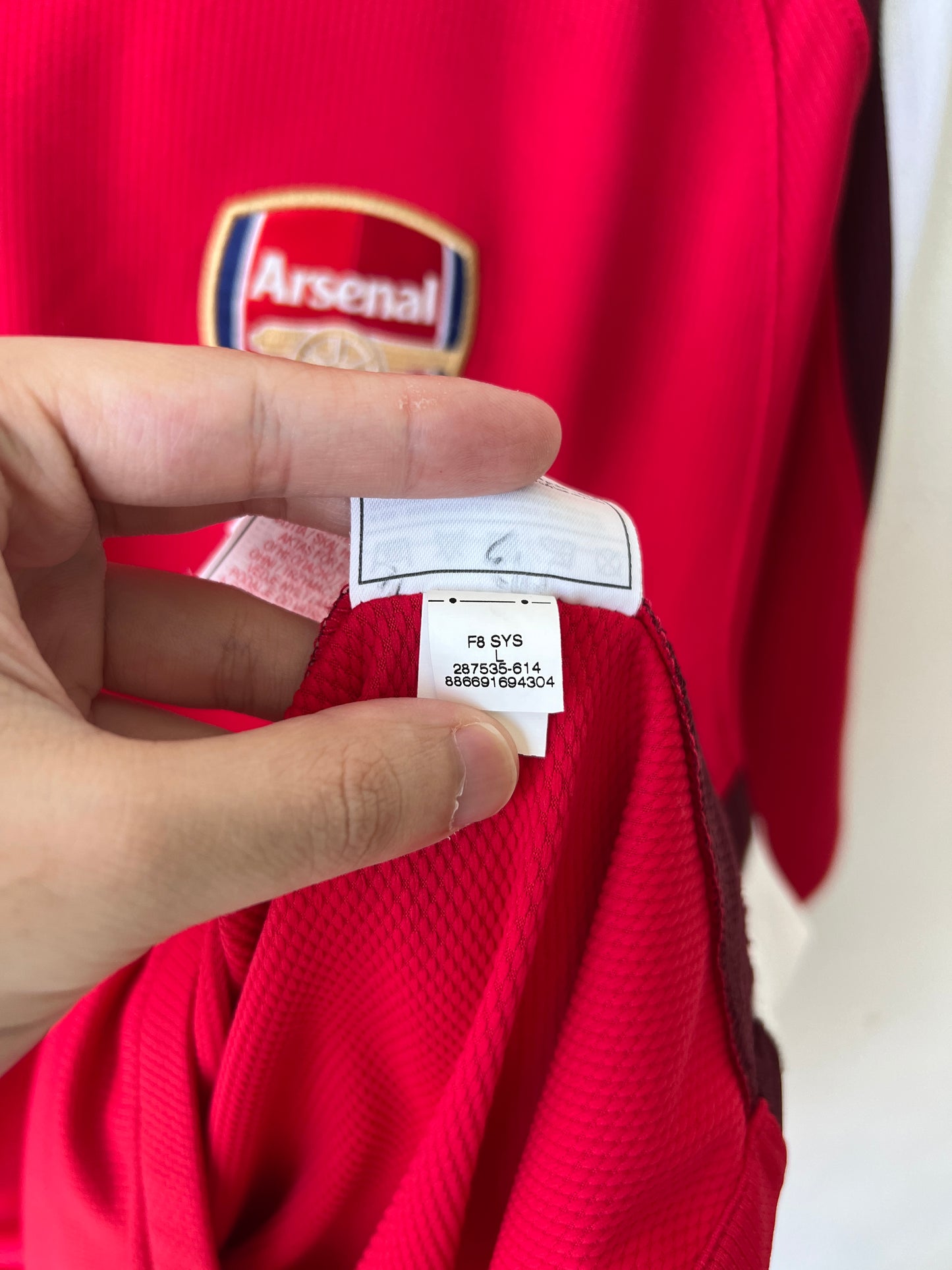 (L) Arsenal 2008-10 Home Shirt (NEW)