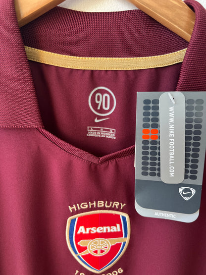 (L) Arsenal 2005-06 Home Highbury Shirt (NEW)