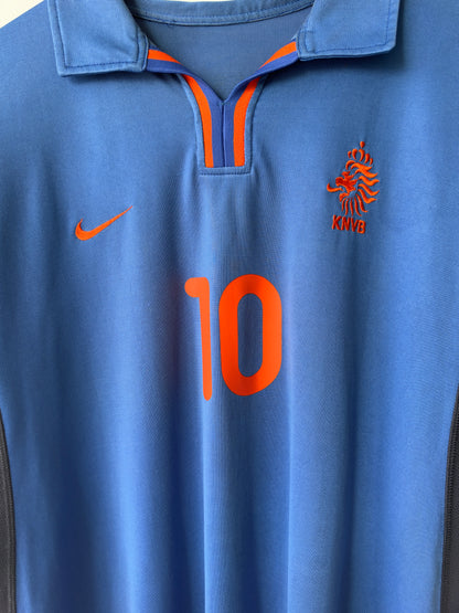 (XL) Netherlands 2000-02 Away Shirt Bergkamp #10