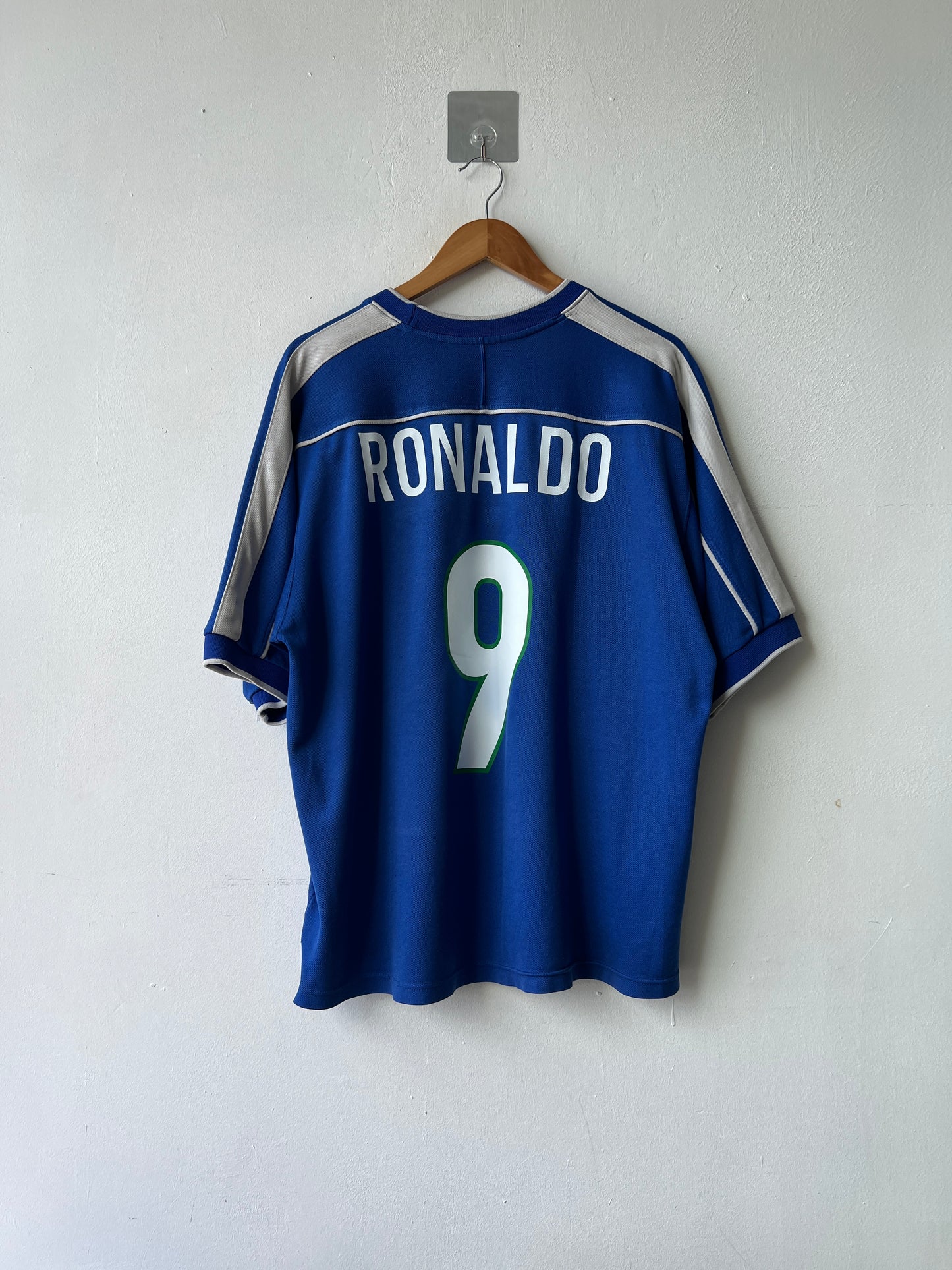 (XL) Brazil 1998-00 Away Shirt Ronaldo #9