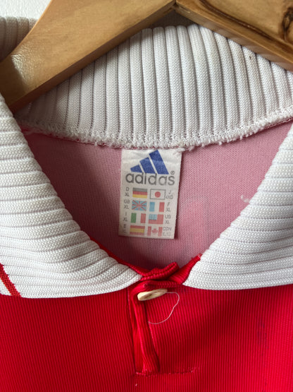 (XL) AS Monaco 1997-98 European Home Shirt Henry #12