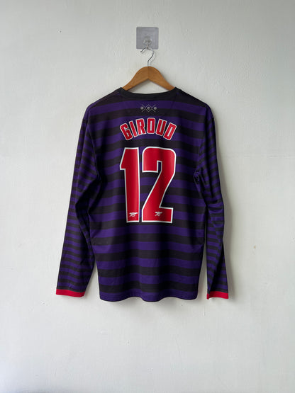 (L) Arsenal 2012-13 Away Long Sleeve Shirt Giroud #12